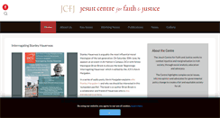 Desktop Screenshot of jcfj.ie